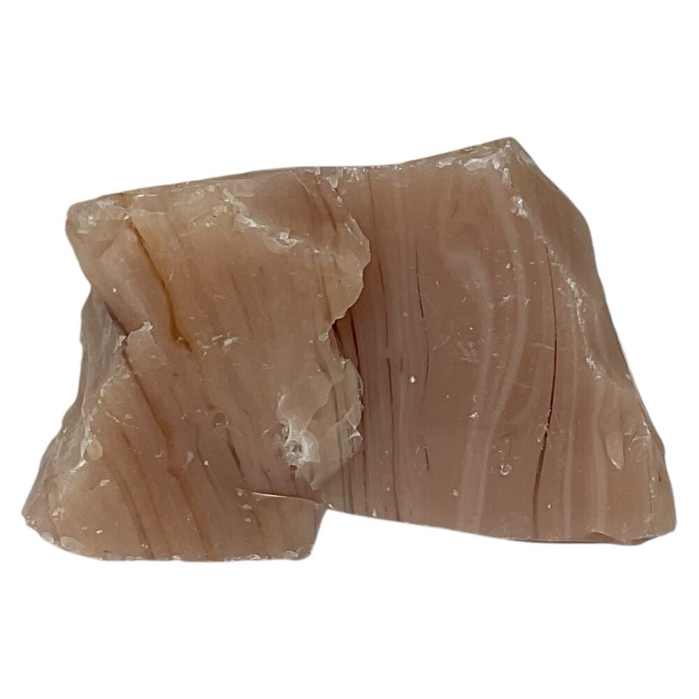 Peach Layered Art Glass Cullet Slag Glass #5XL94‎